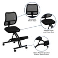 thumbnail image 3 of Mobile Ergonomic Kneeling Chair with Black Mesh Back, 3 of 9
