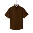 thumbnail image 4 of pstuiky camisetas para hombre, Camisa informal de manga corta con botones y cuello de color liso para hombre camisetas de hombre xl, 4 of 6