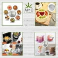 thumbnail image 6 of AME D'ESSENCE (1-PC) Aluminum Cake Pans Layer Round Cake Pan Durable Commercial Grade 8" DIA X 3", 6 of 7