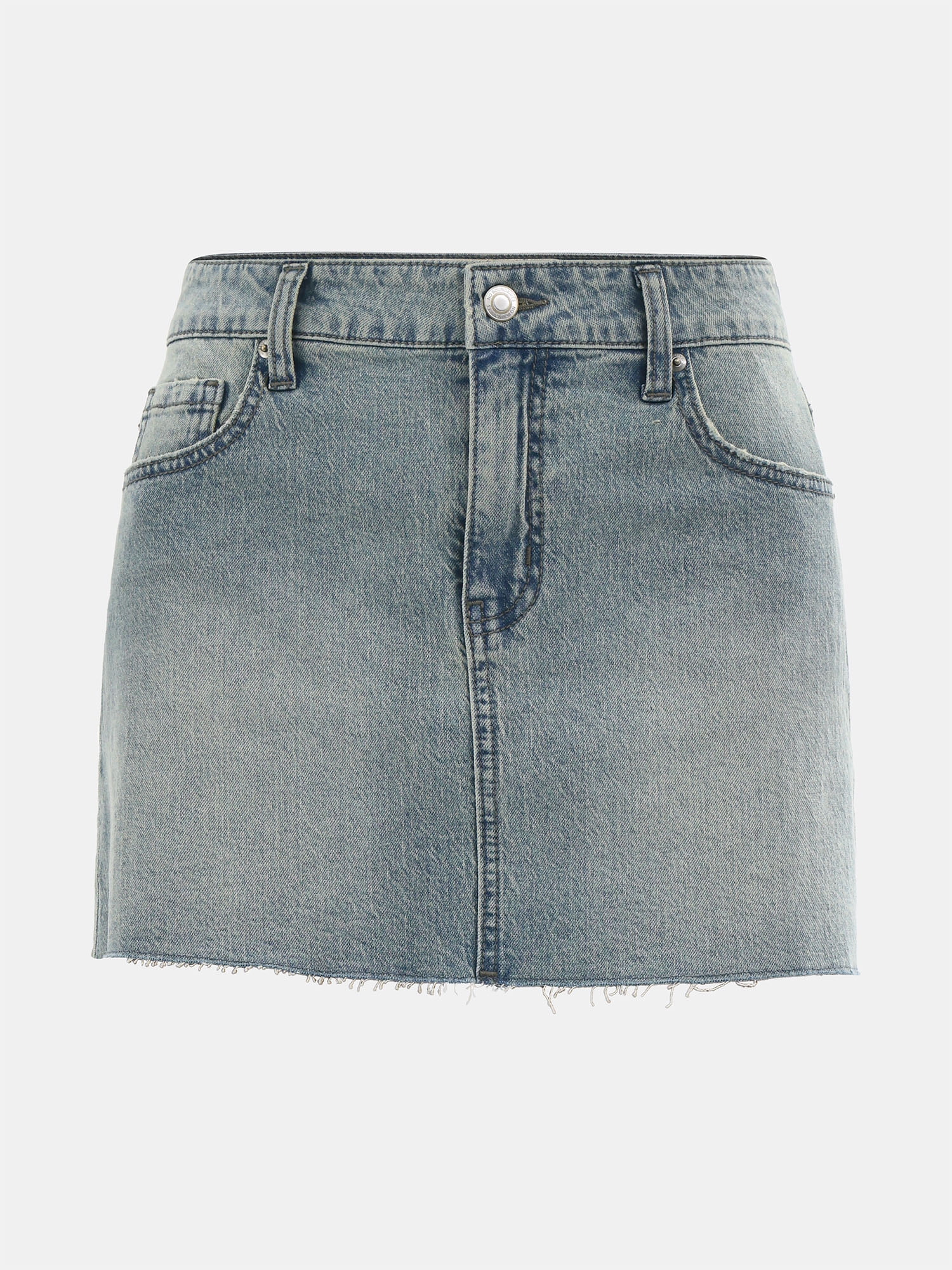 Denim Mini Skirt, Women's - image 5