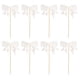 thumbnail image 2 of Decoraciones de moño para cupcakes con moño – Decoraciones de cupcakes rosas con cinta de satén para boda, despedida de soltera, compromiso, despedida de soltera, fiesta de cumpleaños – 24 de, 2 of 7