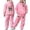 C117/Pink, variant on XIYON Girl Clothes Stylish Kids Casual Wear With Bow Printed Design Cozy Pullover Hoodie And Jogger Pants For Girls 2-3 Years