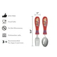 thumbnail image 2 of Zak Designs 5pcs Paw Patrol Kids Dinnerware Set Melamine Plate Bowl Tumbler Flatware Perfect for Kids, Skye, Marshall and Friends, 2 of 10