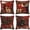 01-RedC, variant on Sahpxhe Christmas Throw Pillow Cover 18X18 Set Of 4 Christmas Tree Santa Sleigh Pattern Soft Cushion Covers for Sofa Couch Home Decor