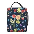 thumbnail image 6 of Wildflower Insulated Lunch Bag Box Women Reusable Lunch Tote Bag with Side Pocket Cooler Tote Bag Picnic Camping, 6 of 6