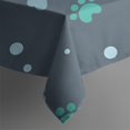 thumbnail image 5 of Paw Prints and Bones Square Tablecloth,Waterproof Square Table Cover,Wipeable Spillproof Washable Table Cover for Home Kitchen Party Decor 42"X42"(107x107cm), 5 of 6