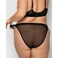 thumbnail image 2 of Sheer Mesh String Bikini Panty - Black Hue, 2 of 3