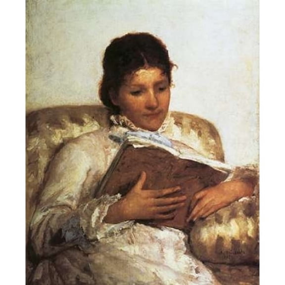 The Reader 1877 Poster Print by Mary Cassatt