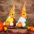 thumbnail image 5 of 1 pieza de muñeco de calabaza de cosecha de Acción de Gracias, muñeco sin rostro, adorno enano de Rudolph de otoño (estilo 1) Excelente Rendimiento, 5 of 5