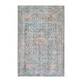 thumbnail image 2 of Vintage Geometric Power-loomed Indoor Boho Area Ru, Latte, 5' x 7.6', 2 of 5