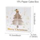 thumbnail image 1 of Cajas de dulces de Navidad, embalaje de galletas, decoraciones navideñas para el hogar, envoltura de Navidad, caja de regalo de Año Nuevo 2023, 2024, 1 of 4