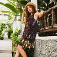 thumbnail image 2 of Balery Casino King And Playing Cards Vestidos de verano para mujer con estampado: vestido holgado sin mangas, vestido playero informal y cómodo para días calurosos., 2 of 7