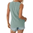 thumbnail image 5 of MOSHU Summer Tank Tops for Women Plus Size V Neck Sleeveless Tops Loose Fit Dressy Casual Shirts, 5 of 9