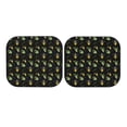 thumbnail image 7 of Kll Bee Floral Windshield Sun Shade 2-Piece Foldable Car Front Window Sunshade For Most Sedans Suv Truck - Auto Sun Blocker Visor Protector Blocks Max Uv Rays - Large, 7 of 7