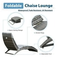 thumbnail image 6 of JOIVI Steel Removable Cushion and Portable Chaise Lounge Chair, 6 of 8