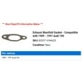 thumbnail image 2 of Exhaust Manifold Gasket - Compatible with 1989 - 1991 Audi 100 1990, 2 of 2