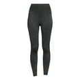 thumbnail image 2 of No Boundaries Juniors' Seamless Crop Leggings, 2 of 5