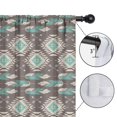 thumbnail image 4 of Blackout Kids Curtains,Boho Bohemia Geometric Line Art Childrens Insulated Curtains Set Of 2,Bedroom Essentials,Toddler Room Decor 42"x63"(106x160cm), 4 of 4