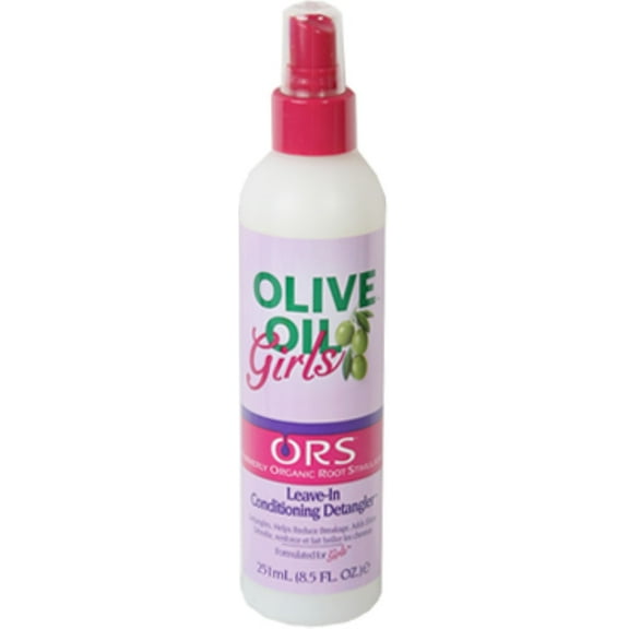 Organic Root Stimulator Girls Olive Oil Leave-In Conditioning Detangler, 8.5 oz (Pack of 6)