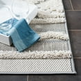thumbnail image 3 of SAFAVIEH Cottage Euphemia Geometric Indoor/Outdoor Area Rug, Ivory/Light Grey, 6'7" x 6'7" Square, 3 of 6