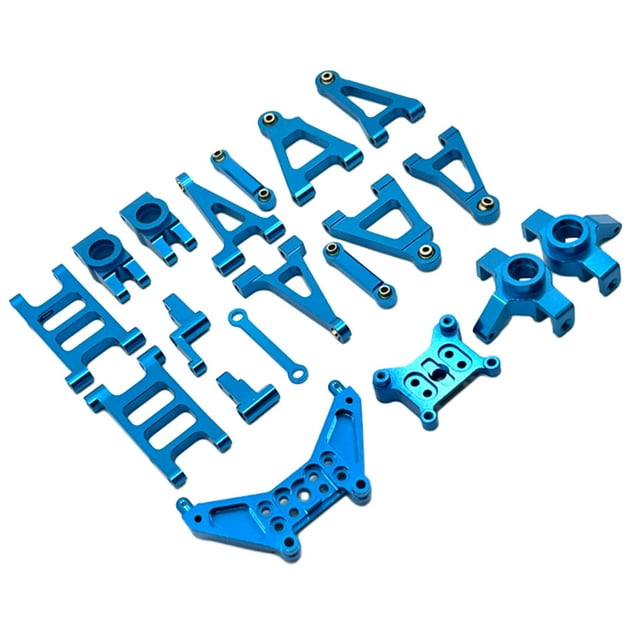 Piezas de repuesto para coche RC a escala 1:14, duraderas para el modelo de coche RC 14301 14302 , Azul