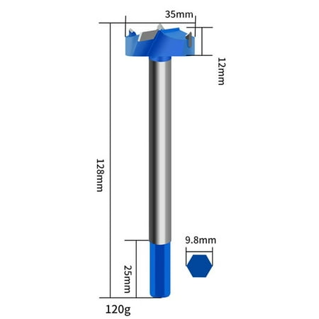 

35Mm/40Mm Hinge Boring Location Drill Bit Furniture Door Woodworking Hole Opener