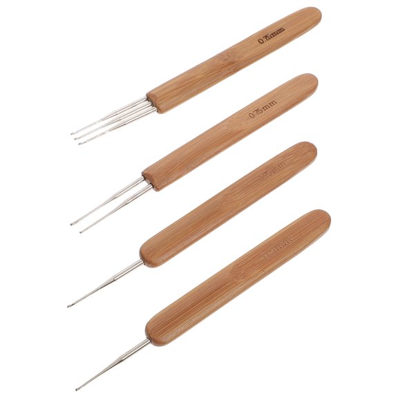 3 Pieces Ergonomic Dreadlock Crochet African Hair Tool