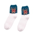 thumbnail image 2 of Women's Christmas Printed Socks Cute Warm Comfortable Socks Home Socks, 2 of 3
