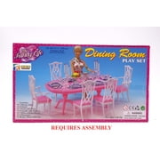 My Fancy Life Dining Room Dolls' Furniture set for 11"-12" Fashion dolls