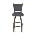 thumbnail image 5 of 870 Hadleigh 30" Swivel Bar Stool with Bronze Finish and Canter Storm Seat and Back, 5 of 5