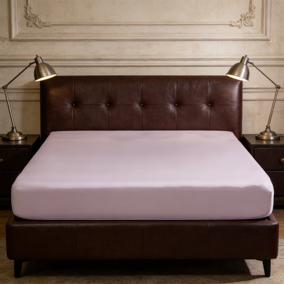 Fitted Sheet 78.74 x 59.05 Inch Stretch Bed Sheet Ice Silk Feel Mattress Cover Smooth Soft Cooling Bedding Protector for Bedroom Hotel Guest Room Sofa Couch Cover Home Sleep Mattress Topper Cover