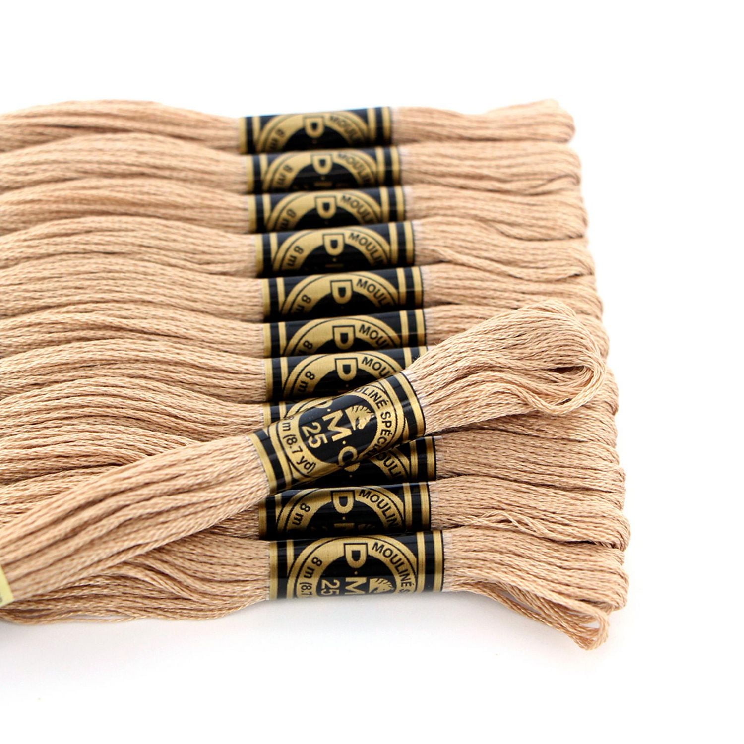 Fil à broder en coton DMC à 6 brins 8m – Bleu 6 Brins