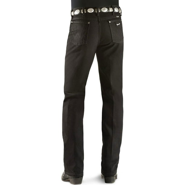 Wrangler - wrangler mens silver edition slim fit jean, black, 28x34 - Walmart.com - Walmart.com