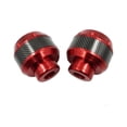 thumbnail image 6 of 2Pcs Colorful Carbon‑Fiber Style Front fork Crash Pads, Aluminum Shock‑Absorbing Protector for Motorcycle Scooter Anti‑Fall Collision Protection Accessory, 6 of 6