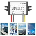 thumbnail image 5 of DC to DC Voltage Converter 15-40V to12V Waterproof 1A~10A power supply converter, 5 of 5