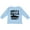 AE-Light Blue, variant on Uncles Lil Racing Buddy Boys or Girls Long Sleeve Toddler T-Shirt