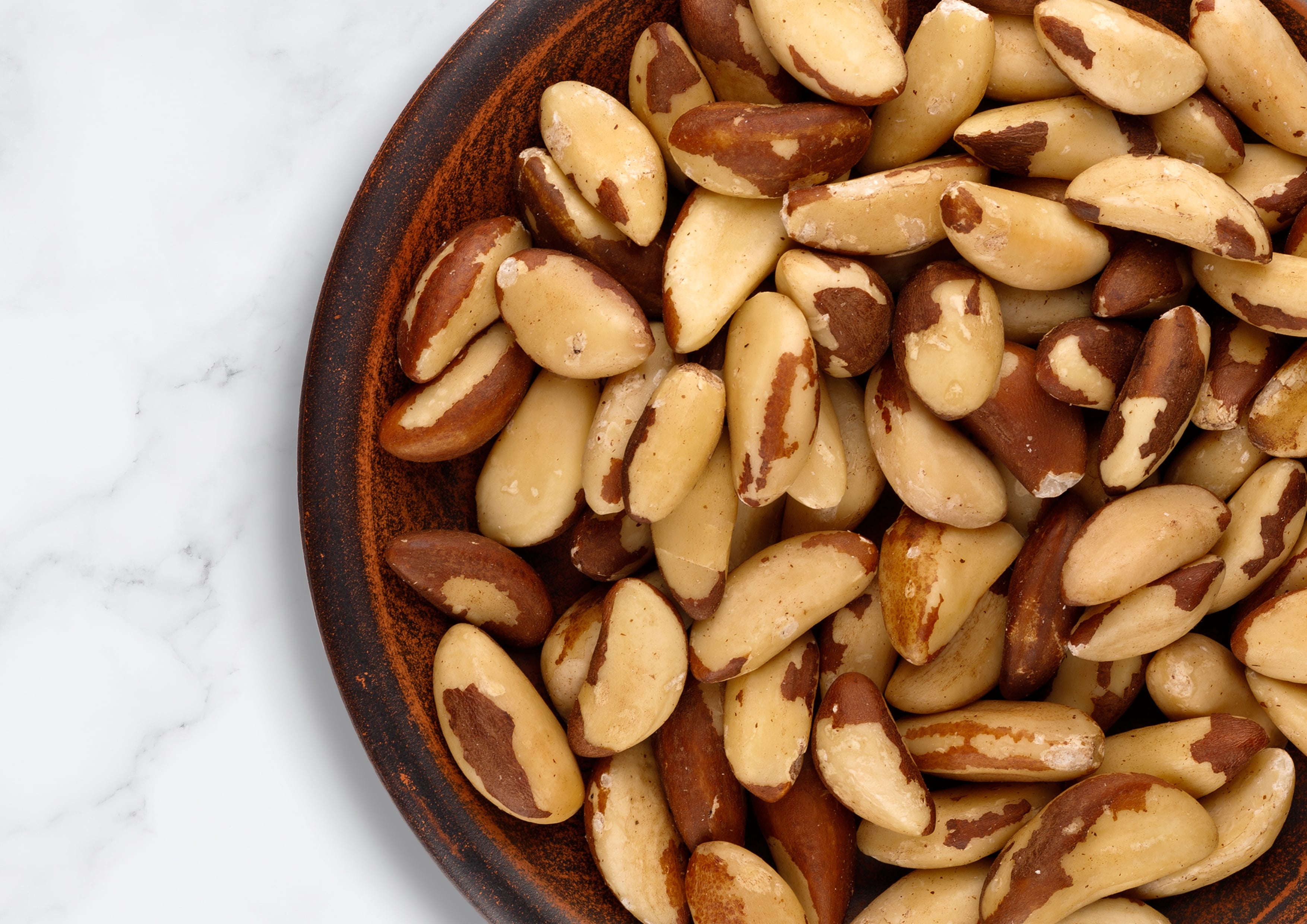 Dry Roasted Brazil Nuts with Himalayan Salt, 8 Pounds — Kosher, Vegan — by Food to Live
