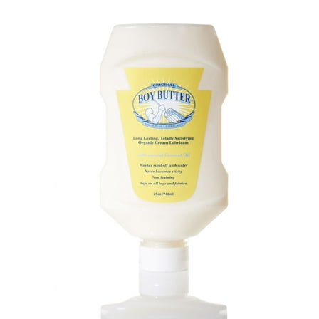 Boy Butter Original Formula 25 oz – Coconut Oil Based Lubricant
