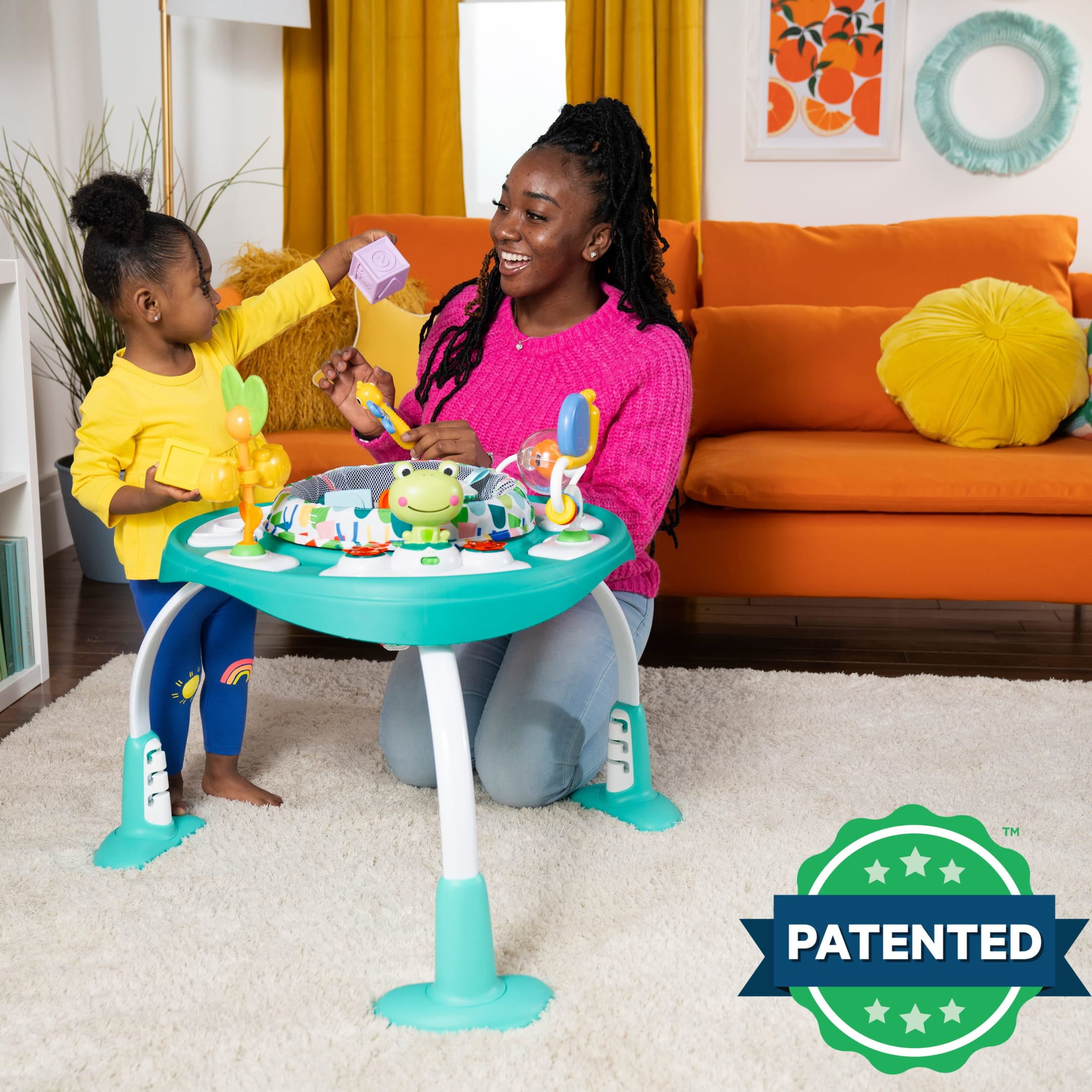 BABY ケープ Bright Starts Bounce Bounce Baby 2-in-1 Activity Center