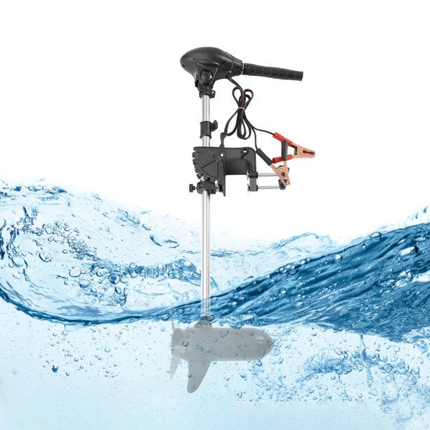 Aiqidi 60Lbs Thrust Electric Trolling Motor 12V 635W Foldable