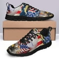 thumbnail image 4 of Firefighter 34 September 11th Forever In Our Hea Running Shoes Sneakers Mesh Black Size 4, 4 of 5
