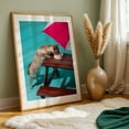 thumbnail image 6 of Cat picnic - Photography Humor Cat Summer Retro Unframed Wall Art Print 20 x 30 inches, 6 of 60