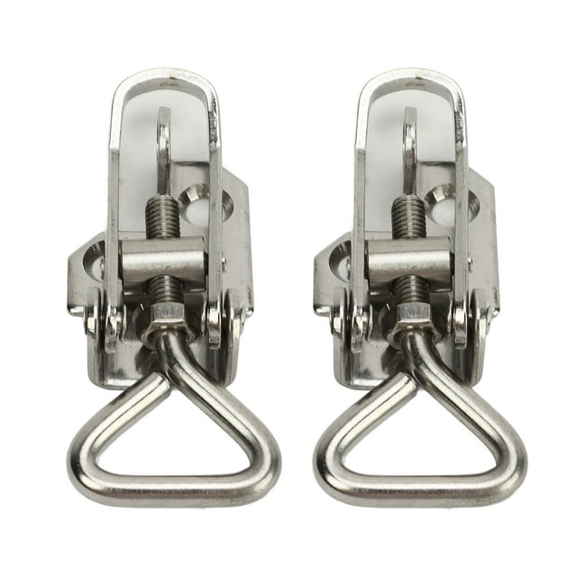 Anti Rattle Fastener Clamp, Solid Construction Hatch Locker Fasteners Clamp Polished 304 Stainless Steel High Security for Marine