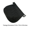 thumbnail image 2 of Maoww Simple Feuilles Rallonge de Chemise Imperméable Haute Qualité Affichage de Différence Accessoires de Jardinage DIY Jeans Accrocheurs Maternité Noir, 2 of 6