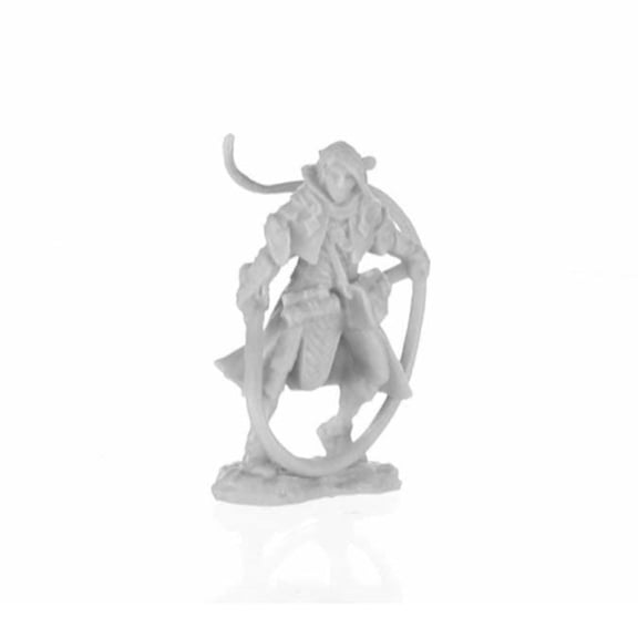 Belthual Elf Chronicler Miniature 25mm Heroic Scale Figure Dark Heaven Bones Reaper Miniatures