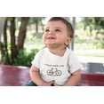 thumbnail image 2 of Crawl Walk Ride Bike Shirt Premium Custom Baby Clothes Unisex Baby Announcement Gift for Mom Newborn Outfit 3-6m Natural, 2 of 2