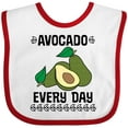 thumbnail image 3 of Inktastic Avocado Every Day Boys or Girls Baby Bib, 3 of 4