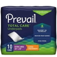 thumbnail image 2 of Prevail Total Care Underpad 30 X 30 Inch Disposable Polymer Heavy Absorbency, 4 Pack of 10 - UPS-120, 2 of 2