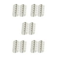 thumbnail image 1 of Thinsony Golf Head Covers PU Portable Protector Travel Athlete Golf for Training White Small 10 Pcs 5Set, 1 of 6