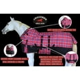 thumbnail image 4 of 70" 1200D Turnout Waterproof Rain Horse SHEET Light Winter Blanket  374B, 4 of 5